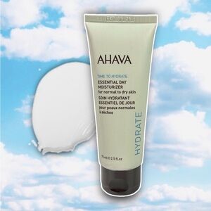 NWT AHAVA Time to Hydrate Essential Day Moisturizer Normal to Dry Skin Full Size